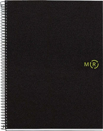 No Name MAUL A603890 writing notebook A4 120 sheets Black