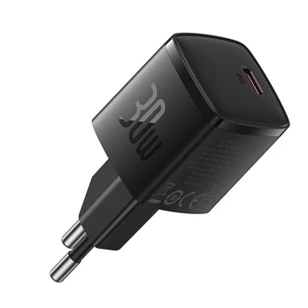 Baseus 30W USB-C GaN charger - Juodas