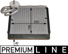 MAHLE AE 106 000P Air conditioning evaporator