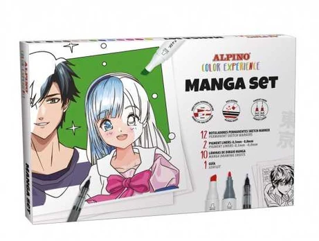 Rinkinys ALPINO color experience MANGA