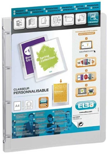 Oxford Elba Elba 100201432, A4, Polypropylene (PP), Transparent, 12 pc(s)