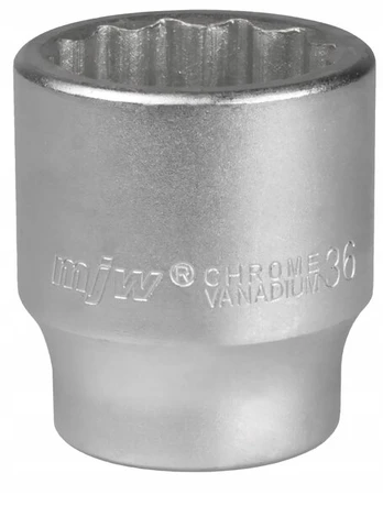Lizdinis raktas 3/4" 12-kampis 36 mm plieninis Mjw