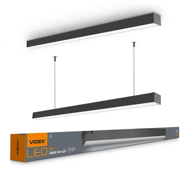 Linijinis LED šviestuvas (jungiamas) 50W 1200mm, 5000Lm 5000K, Videx