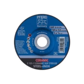 Šlifavimo diskas PFERD E125-7 Ceramic SGP Steelox kaina