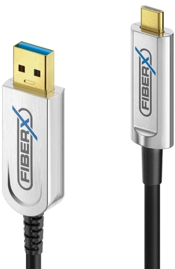 PureLink | FiberX Series | USB-A - USB-C | 3.2 Gen 2 | 3m | Juodas