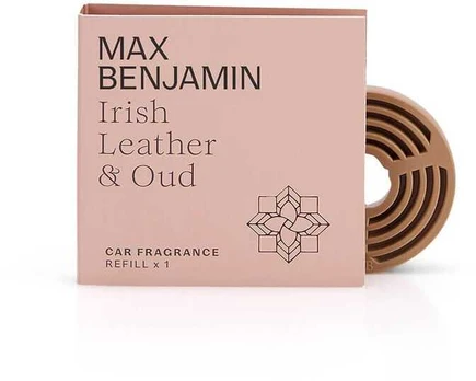 MAX BENJAMIN Kvapo automobiliui papildymas IRISH LEATHER & OUD