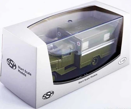 Sanitarinio sunkvežimio "Zis-44" modelis, 3+