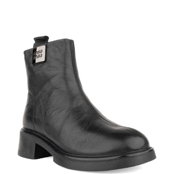 Aulinukai moterims, Juoda, Booties