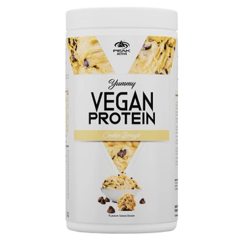 Peak Yummy Vegan Protein 450g. (Juodas Forest Cake skonis)