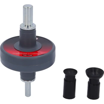 Vožtuvų šlifavimo įrankis su 2 pritraukimo diskais130mm 3vnt, KS Tools