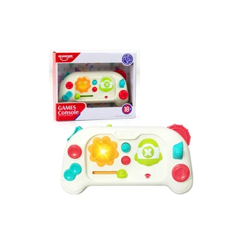 Lean Toys Interactive Pad Console For Toddlers 10 Activities Lights Sounds