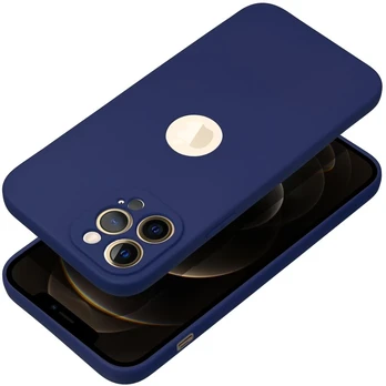 Minkštas dėklas iPhone 17 Pro / 18 Pro tamsiai mėlynas