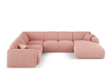 Panoramic Left Corner Sofa, "Nolio", 6 Seats, 342x252x72 Made in Europe