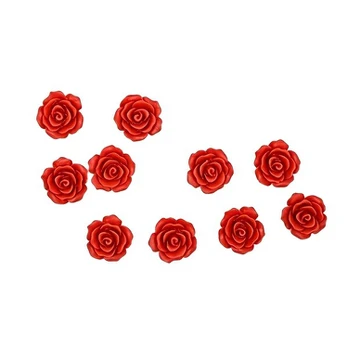 Karoliukai rožės, 10pcs13mm