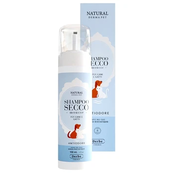 Sausas putų šampūnas šunims ir katėms - kvapus neutralizuojantis - 150ml