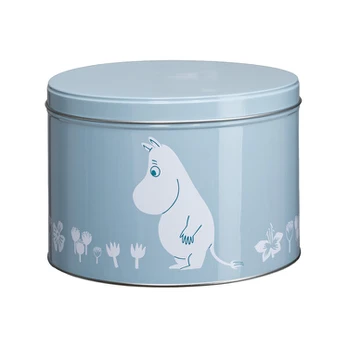 Moomin maisto indelis su dangteliu Moomintroll, mėlynas