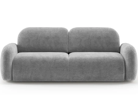 Avuela Sofa Bed with Storage, Gray Chenille, Modern, Gray