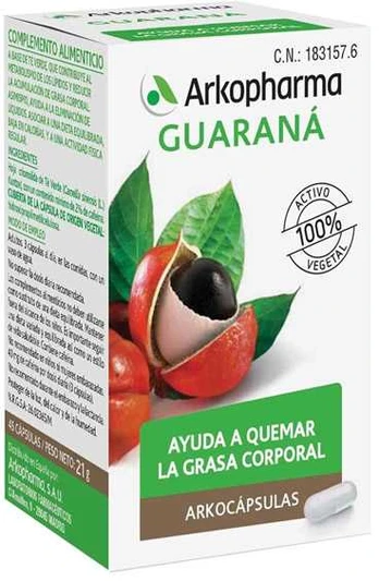 Arkopharma Arkocápsulas Guarana 45 Capsules