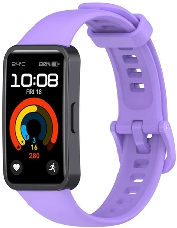 Dirželis Beline do Huawei Band 8/9/10 šviesiai violetinė