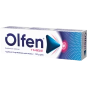 OLFEN 10 mg/g gelis 100 g kaina