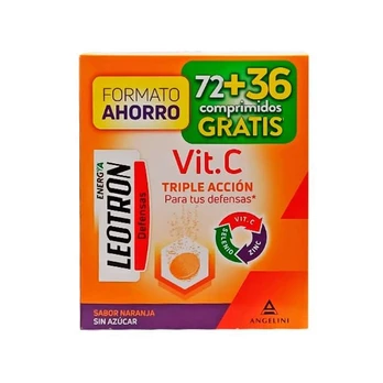 Leotron Vitamin C 72+36 putojančios tabletės