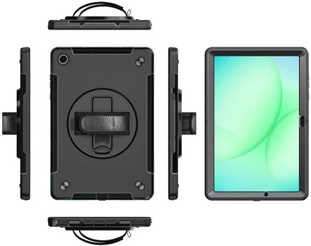 eSTUFF Galaxy Tab A11+ OHIO Defender Case with hand strap and
