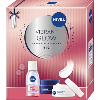 Nivea Vibrant Glow Gift Set veido apsauga