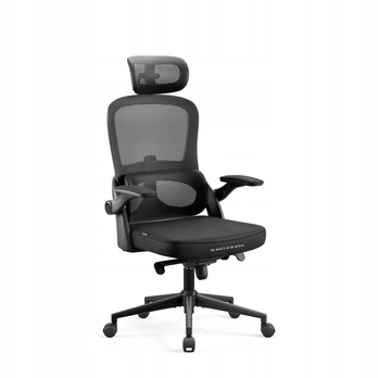 Ergonomiška biuro kėdė „Diablo Chairs V-Light“, juoda