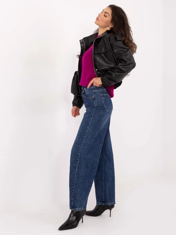 Spodnie jeans-VM-SP-RE3220.28P-ciemny niebieski