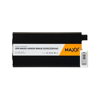 Avarinis maitinimo šaltinis (UPS + AVR) UPS MAXX 4000W Sinus 12V/230V