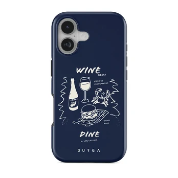Wine & Dine - iPhone 17 Case, Tough (MagSafe) / N/A