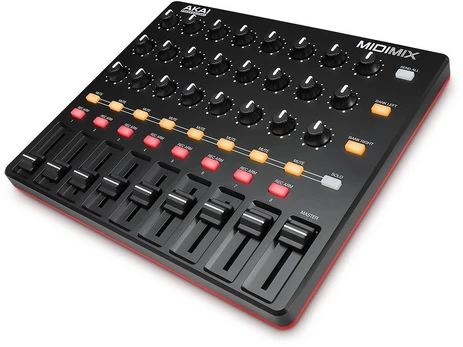 MIDI valdiklis AKAI Midi Mix, juoda