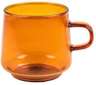 Latte glass with a handle CHiATO, 320 ml – ruda