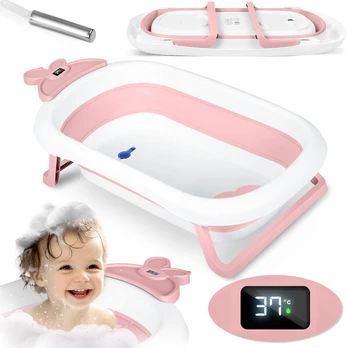Kūdikių vonelė su termometru, Ricokids