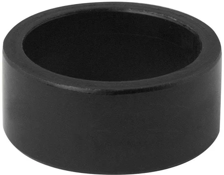 FORCE steering washer 1 1/8" AHEAD 15 mm Al, juodas