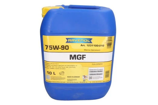 Transmisinė alyva RAVENOL RAV MGF FULL SYNT 10L