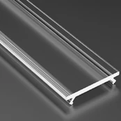 Dangtelis LED profiliams LUM-K2020-PMMA 2,02 m, tipams A,B,C,D,Z kaina