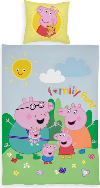 Peppa Pig – Junior Bedding Set 100x140 (GGB80095)