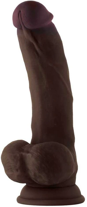 Realistinis vibratorius Shaft MAHOGANY