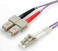 Value VALUE FO Cable 50/125µ. OM4. LC/SC. Violet. 1.0m
