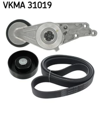 V formos rumbuotas diržas, komplektas SKF VKMA 31019