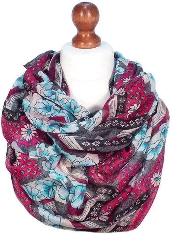 Viper Fashion Šalikas-mova moterims 811b