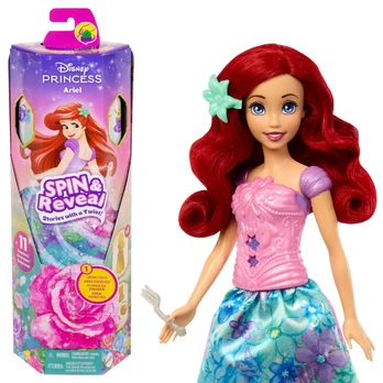 Lėlė Mattel Disney Princess Spin & Reveal Ariel