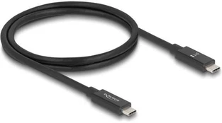 DeLOCK 81211, 1 m, USB C, USB C, 80 Gbit/s, Juodas