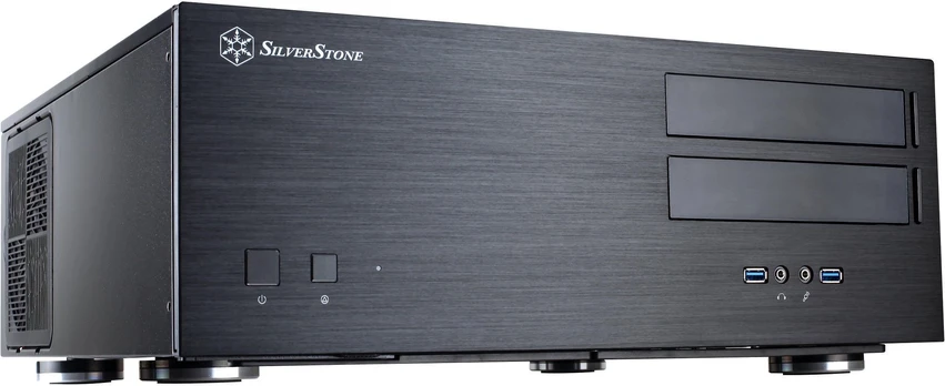 Korpusas SilverStone GD08B, juoda