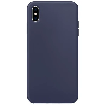 Evelatus Apple iPhone Xs Max Premium Soft Touch silikoninis dėklas Midnight Blue