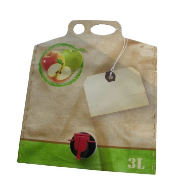 Pastatomas sulčių maišelis su kraneliu, 3 L
