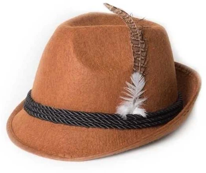 PartyChimp Brun Bayern hat