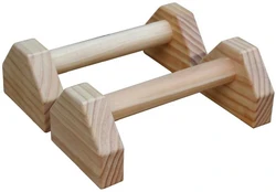 „Master“ rankenos medinės „push-up“ strypai MASTER 30 x 13 x 10,5 cm kaina