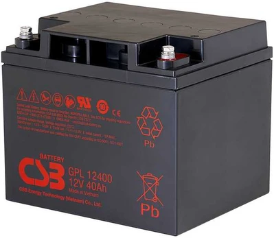 Csb Battery Akumuliatorius 12V 40Ah Pb AGM VRLA CSB